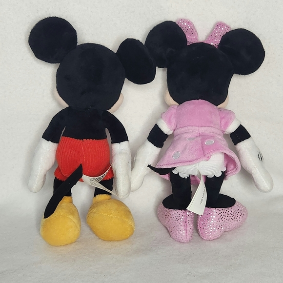 Disney Mickey Mouse And Minnie Mouse Plush Dolls - Picture 6 of 6
